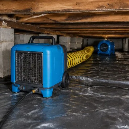 Crawl space drying